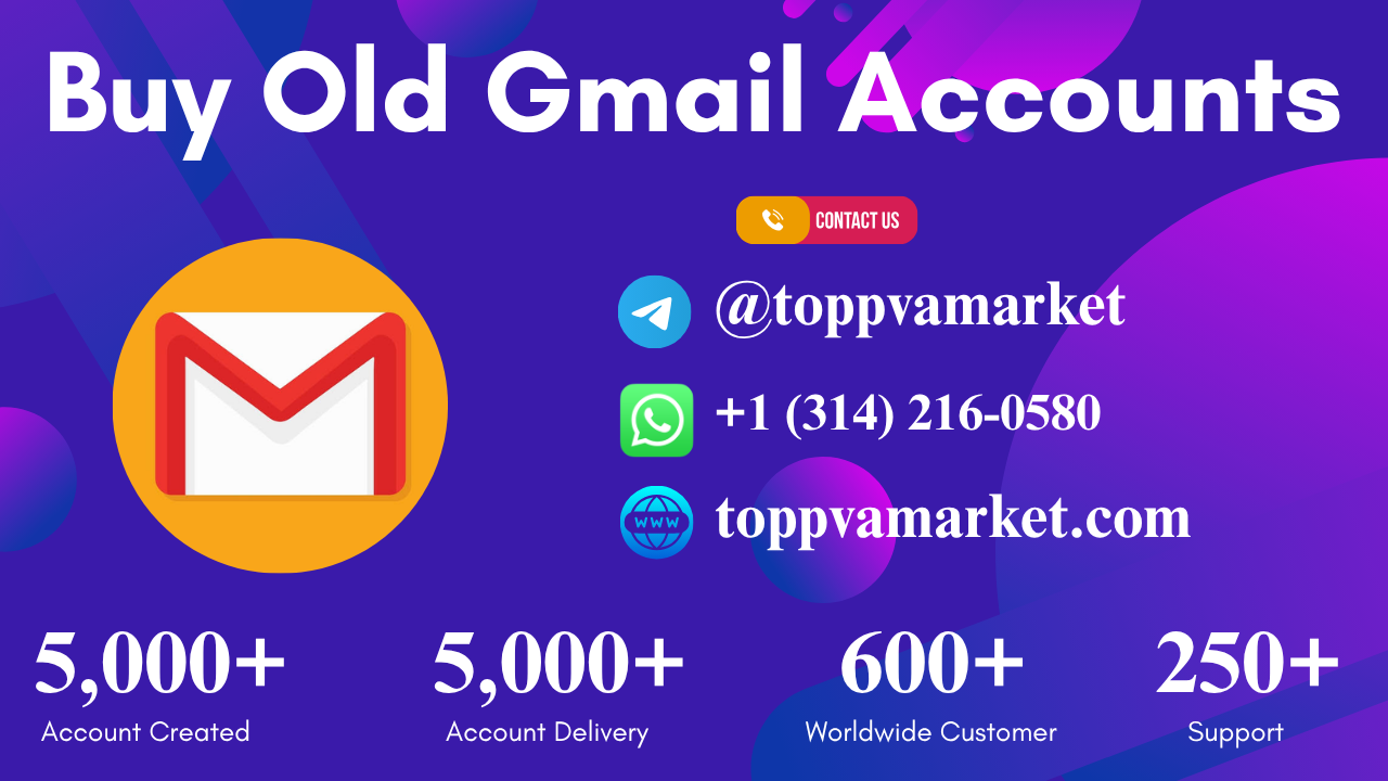 Buy Old Gmail Accounts