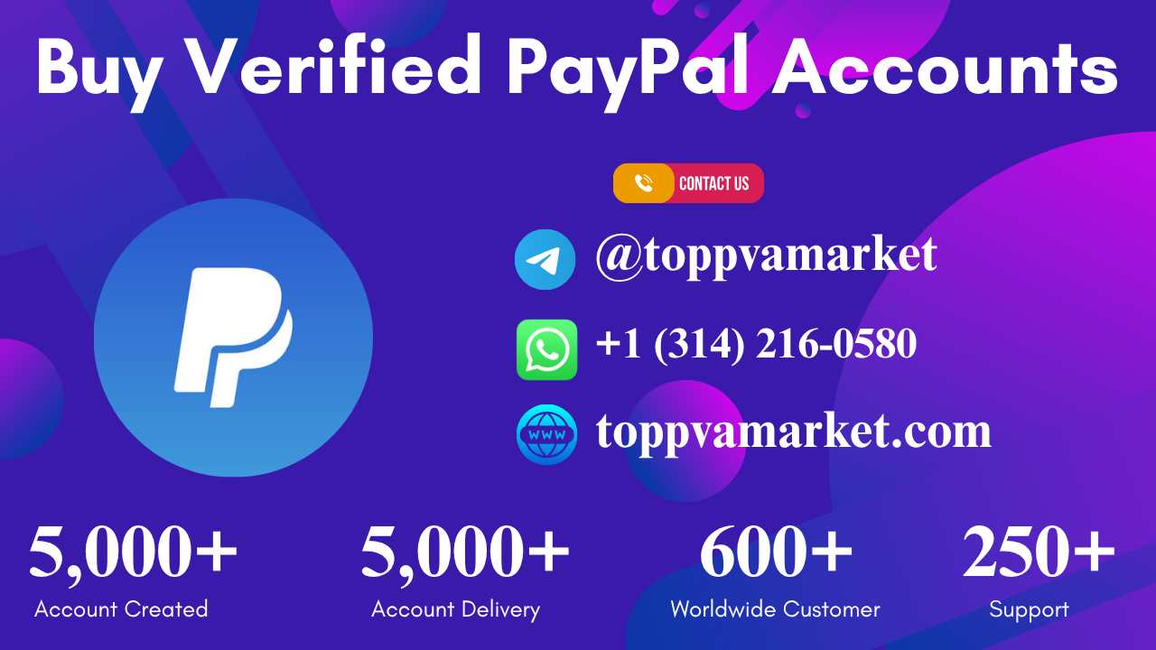 Buy Verified PayPal Accounts
