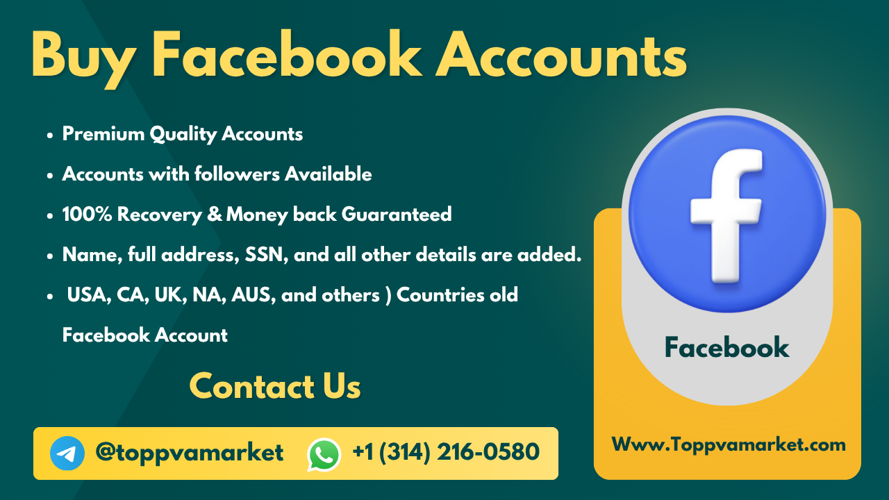 Buy Facebook Accounts