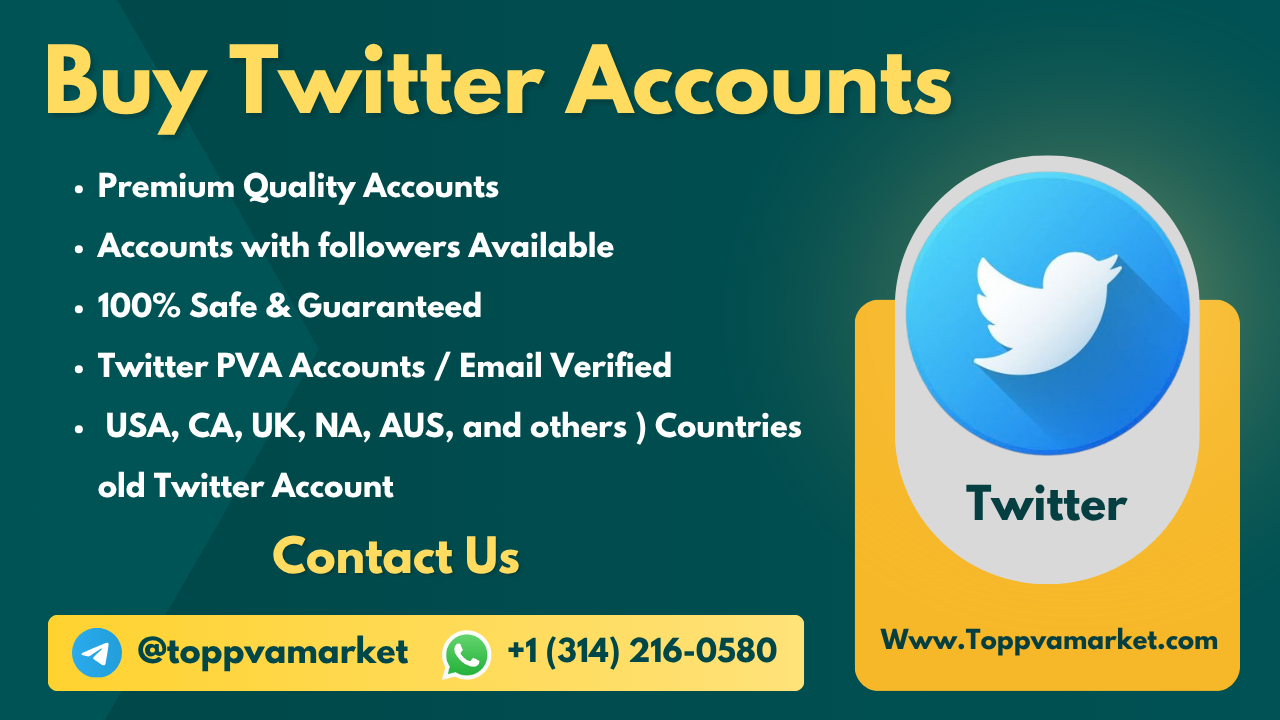 Buy Twitter Accounts